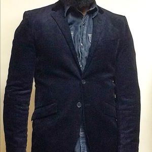 Black corduroy H&M blazer